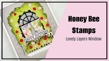 Lovely Layers Window Die