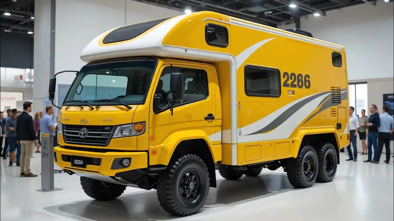 2026 Toyota Motorhome Camper 6x6 | Ultimate Off-Road Adventure RV - YouTube