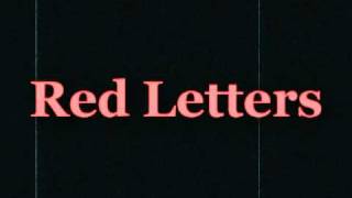 DC Talk | Red Letters chords