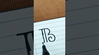 Beautiful handwriting || fancy letters writing || calligraphy || alphabet#shorts