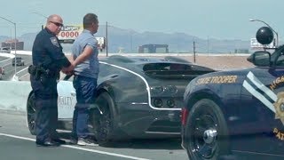 COPS ARREST BUGATTI OWNER FOR GOING TOO SLOW!!!