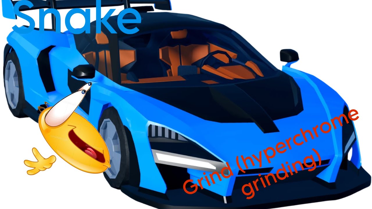 Roblox Jailbreak | Hyperchrome grinding with snake (for @thenolifediamond )