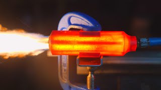 Rocket engine that uses itself as fuel! (3D Printed)