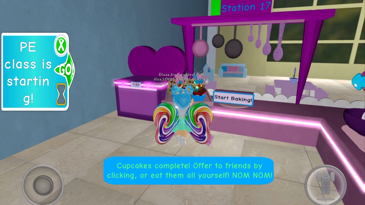 Roblox Royale High School Baking Cakes - 