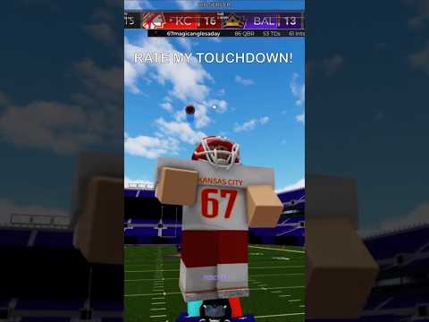 BEST TOUCHDOWN CATCH on FOOTBALL FUSION 3!