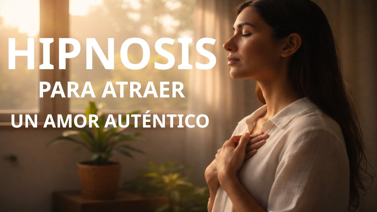 Hipnosis para Atraer Amor Auténtico | Sana tu Corazón y Ábrete al Amor