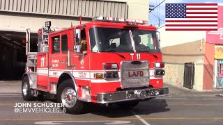 (AIR HORN) LAFD Light Force 11 Responding