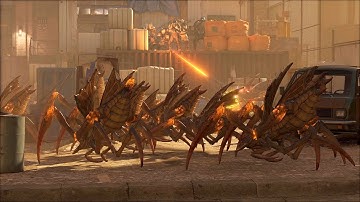 HALF LIFE ALYX NPC Wars 9 (Antlions vs Combines vs Zombies)