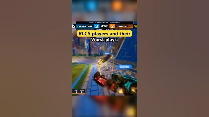 RLCS pro players and their worst plays 😳 #rocketleague #rl #rlclips #rlclip