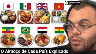 ENTENDA PORQUE O ALMOÇO BRASILEIRO É O MELHOR ENTRE OS PAÍSES - Maicon react