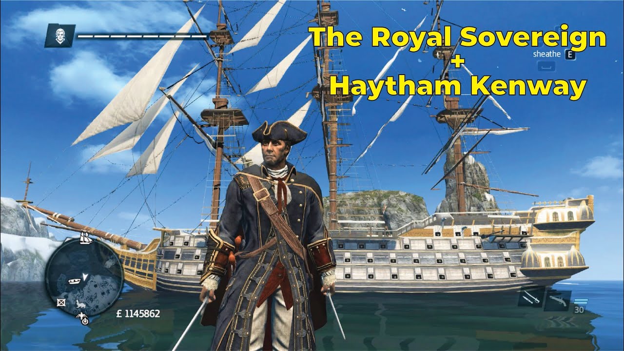 Assassin's Creed Rogue - The Royal Sovereign + Haytham Kenway - YouTube