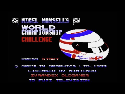 Nigel Mansell's World championship (NES) - Full season. Бьёмся за титул вместо Найджела Мэнселла