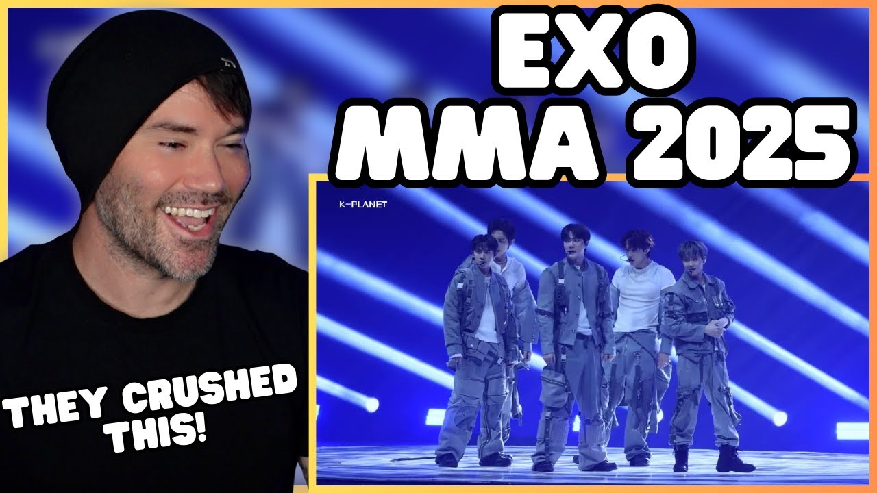 Выступление EXO на MMA 2025 (полная версия) | Реакция вокалиста метал-группы