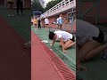 力尽きた女子学生陸上選手 力尽きた女子学生陸上選手