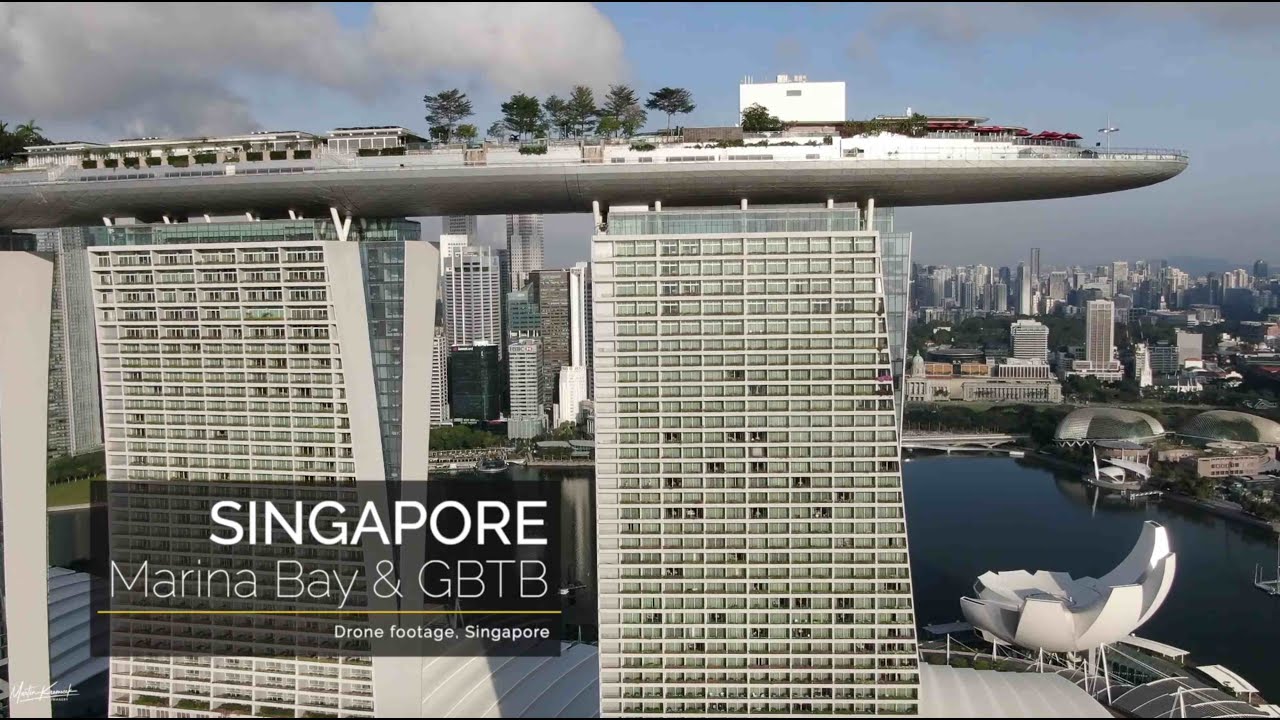 Drone | Singapore, Marina Bay & Gardens By The Bay