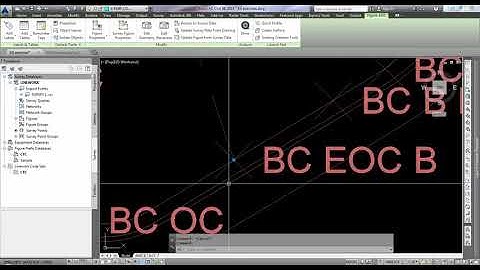 Civil 3D Automatic Linework and Survey Databases