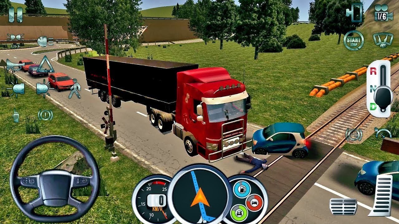 Euro Truck Driver 2018 Oil Truck Transport in Other city Android