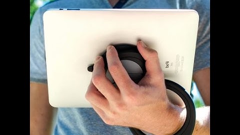 "SpinPadGrip" iPad stand & Tablet Holder