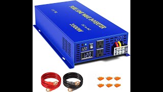 XYZ 3500 watt Pure Sine Inverter Review - Pros & Cons - Pure Sine Wave Power Inverter screenshot 5