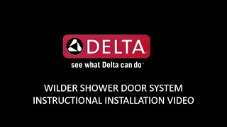 Installing Delta® Wilder Pivot Shower Door | Official Instructions and Pro Tips