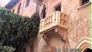My Tour of Europe Vol 7 -  ( Romeo )Juliet's House in Verona - Italy