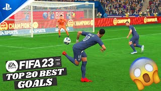 FIFA 23 - TOP 20 BEST GOALS #3 | PS5 [4K60] HDR