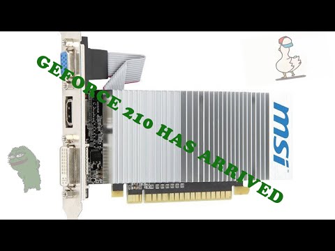 Geforce 210 in 2022 Experience