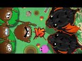 DESTROYING TWO KING DRAGONS IN ONE GAME ON MOPE.IO | MOPE.IO BIGFOOT ARMY SERVER DESTRUCTION