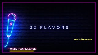 ani difranco · 32 flavors (karaoke version)