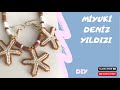 Miyuki boncuktan deniz yıldızı kolye küpe yapımı/ miyuki starfish earrings necklace/ dıy /kendinyap