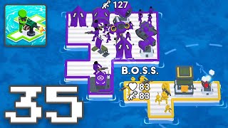 War of Rafts: Crazy Sea Battle - Gameplay Walkthrough Part 35 - Casual Games To Play (iOS, Android)