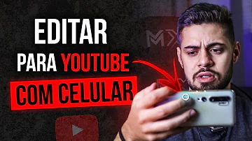 Como editar pelo celular?