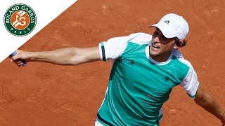Dominic Thiem v Simone Bolelli Highlights - Men's Second Round 2017 | Roland-Garros Details