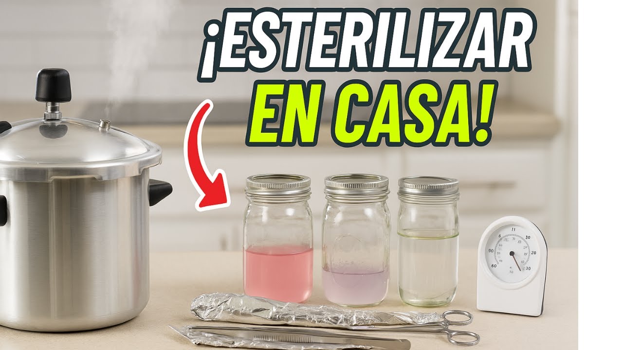 Cómo Esterilizar Herramientas y Medio de Cultivo en Casa 