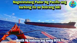 Part328 pacific adv. | Nagmistulang Pader Ng karagatan ang barkong ito sa Sobrang laki