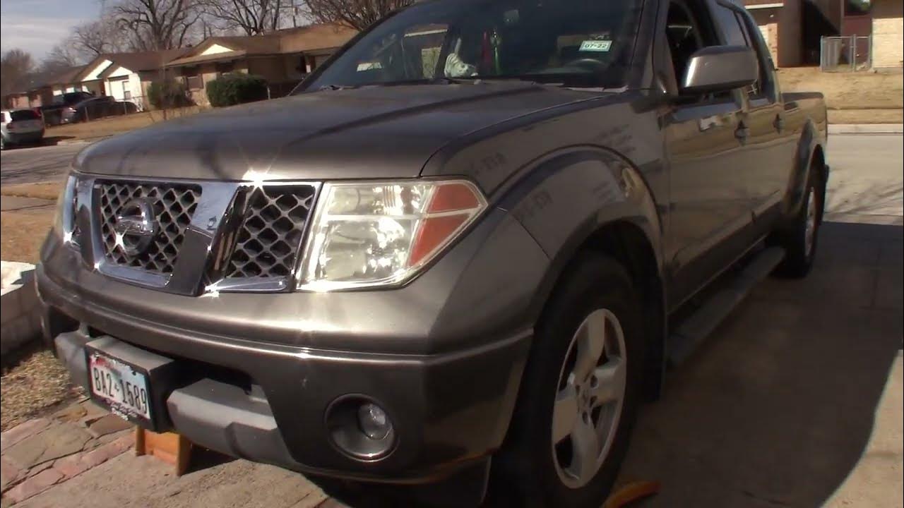 Common oil leak on a Nissan Frontier by the oil filter area | Oil
