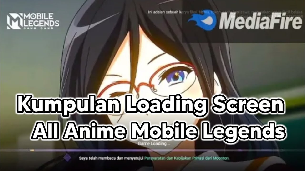 Loading Intro Mobile Legend Loading Screen Mobile Legends All Anime - Intro Mobile Legends X Anime ...