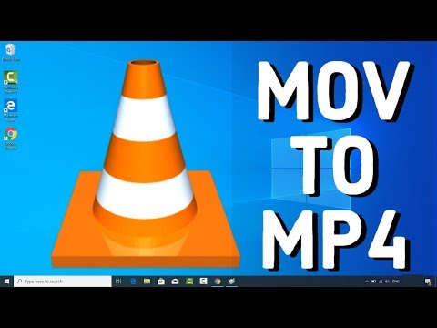 How to convert .MOV to .MP4 using VLC Media Player