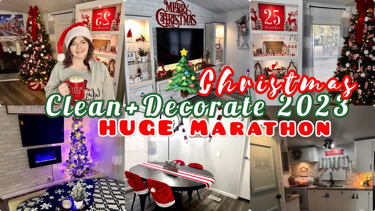 🎄 Christmas Clean and Decorate Marathon 🎄 Christmas Decor Ideas