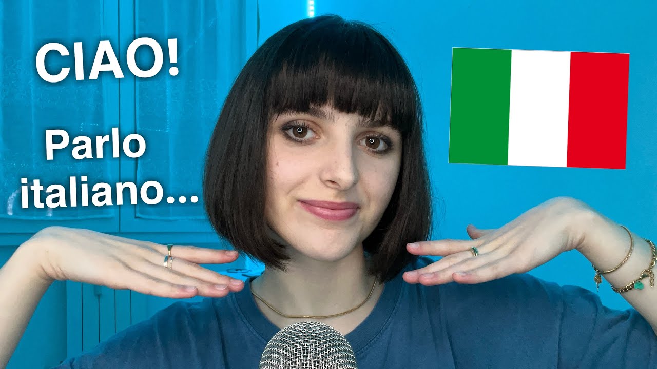 ASMR Speaking Italian! 🇮🇹 (Parlo in Italiano)