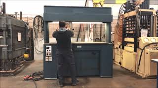 Used 25 Ton Hudson Travel Head Die Cutting Press, #28324