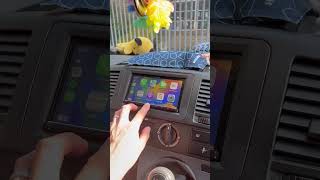 From Standard to Smart: VW T5.1 with Wireless CarPlay KENWOOD DMX8021DABS #vw #vwt5 #caraudio