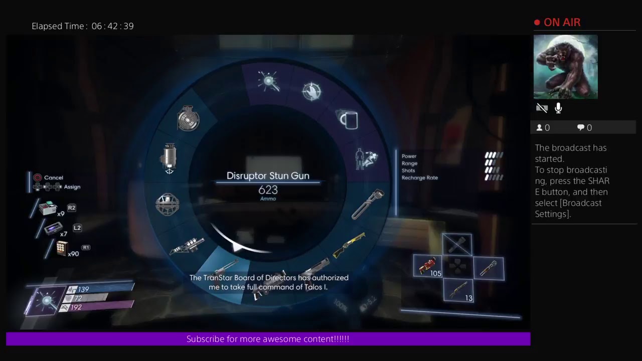 Qbeam prey stream 4 YouTube