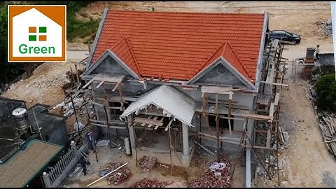 NHÀ ĐẸP | MẪU NHÀ ĐẸP | KIỂM TRA TIẾN ĐỘ THI CÔNG MẪU NHÀ CẤP 4  ĐẸP TẠI UÔNG BÍ - QUẢNG NINH