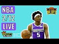 LIVE NBA ANALYSIS (2/12/2021) | DFS PICKS