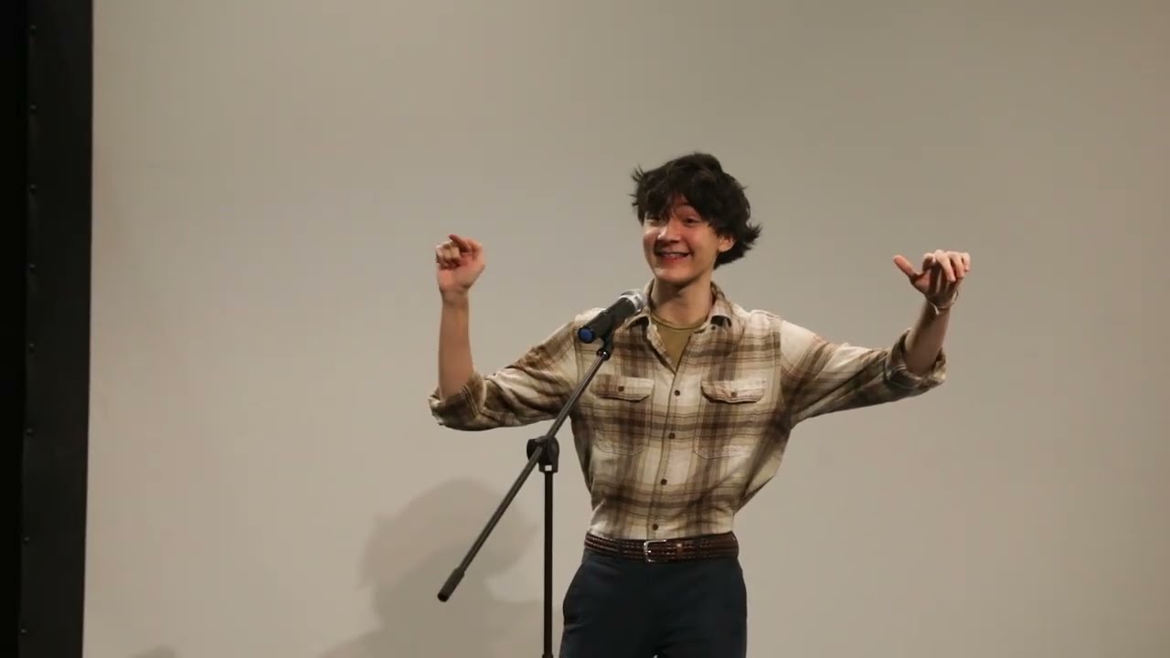 Marcus Burns recites 