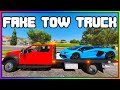 GTA 5 Roleplay - STEALING CARS AS FAKE TOW TRUCK | RedlineRP