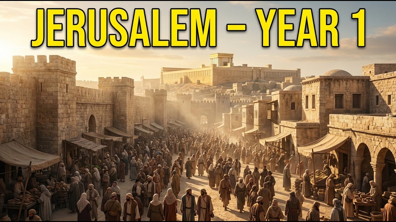 What Life Was Like in Jerusalem in the Time of Jesus | 1 AD | The City ...