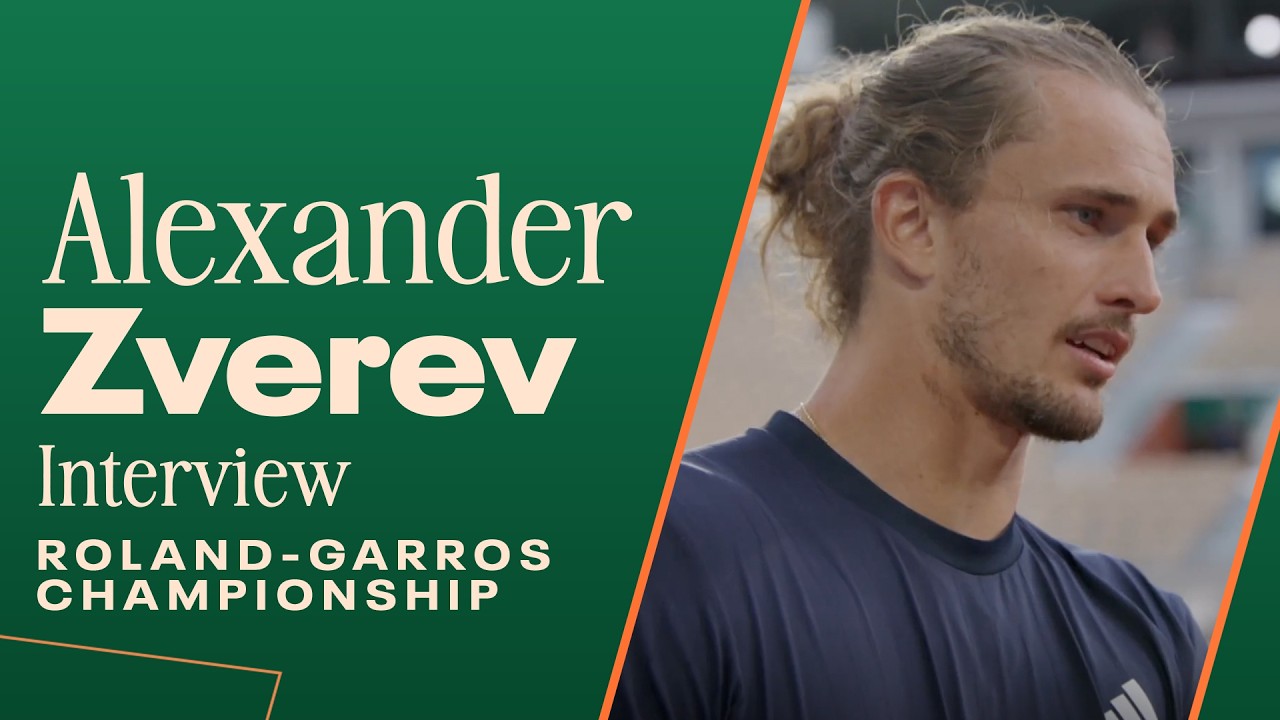 Alexander Zverev talks handling the pressure to win first major | 2026 Roland Garros