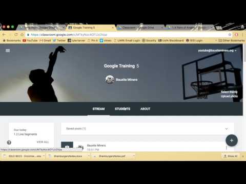 How to Add a Syllabus in Google Classroom Instructional Video